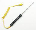 New Pointy Tip Stainless Steel K-Type Thermocouple Insertion Probe 6"