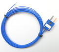 T-Type Thermocouple with PFA Insulation and Mini Connector 10 ft