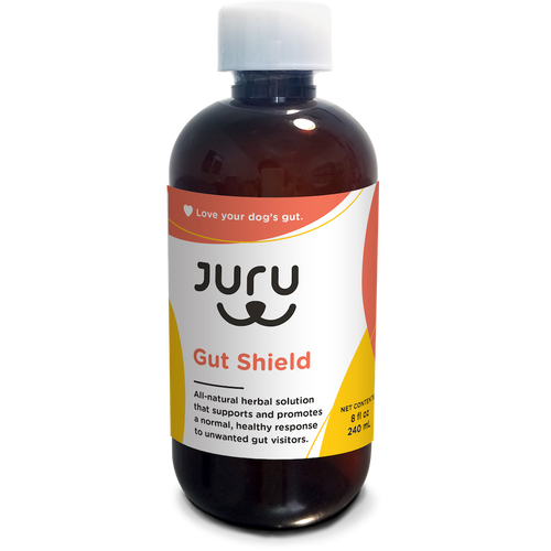 Juru Gut Shield Natural Dog Dewormer