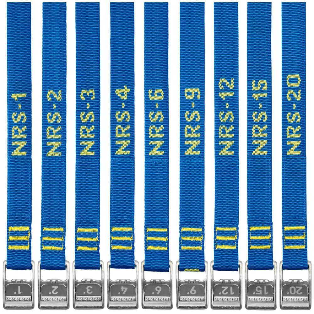 Lingas NRS HD Tie-Down de 1" en azul