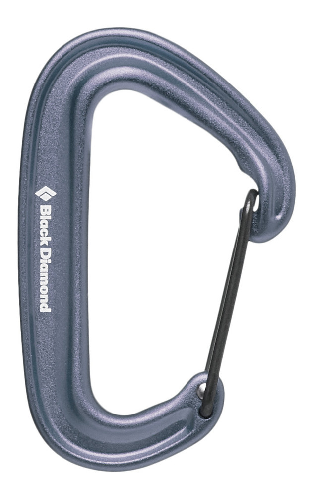 Mosquetón Black Diamond MiniWire - Gray