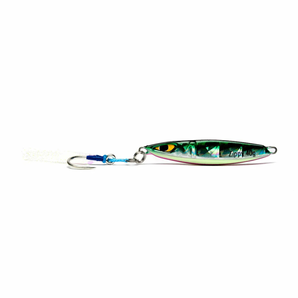 Señuelo Mustad Zippy Jig - Green Mackerel