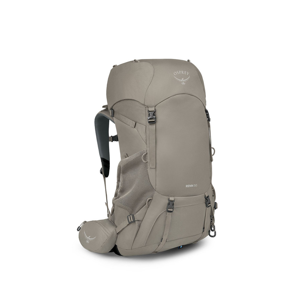 Mochila Osprey Renn 50 para mujer - Pediment Grey/Linen Tan