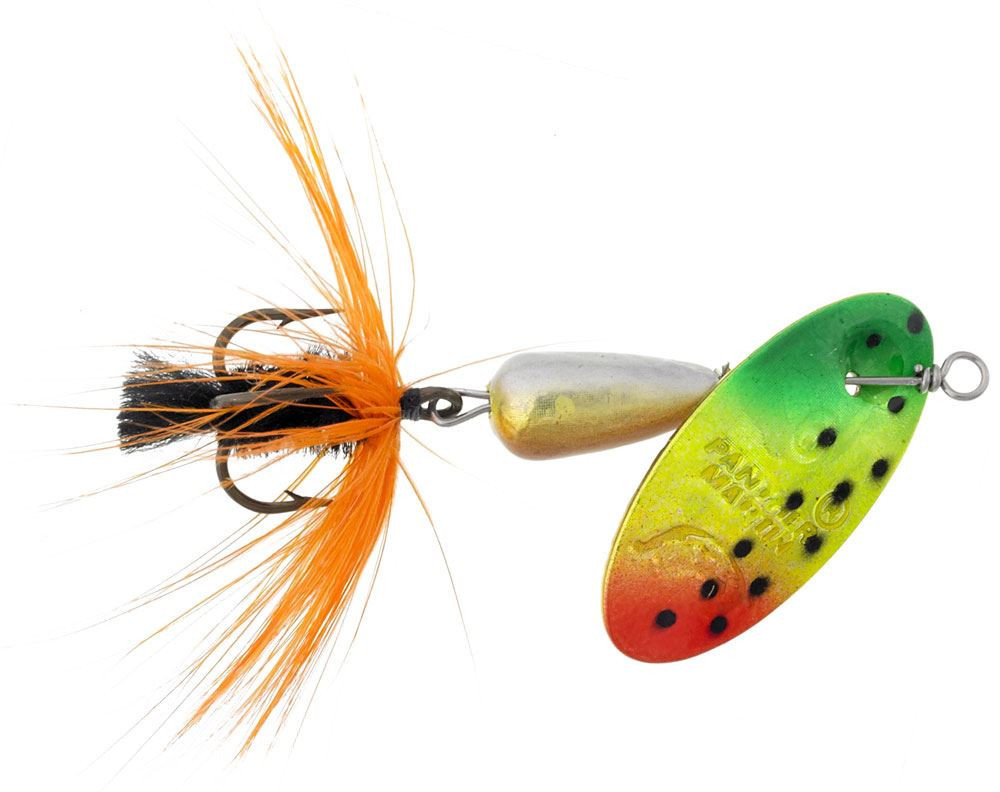 Señuelo Panther Martin Holographic Fly - Orange Black