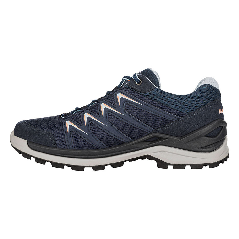 Tenis LOWA Innox Pro GTX Lo para mujer - Navy/Salmon