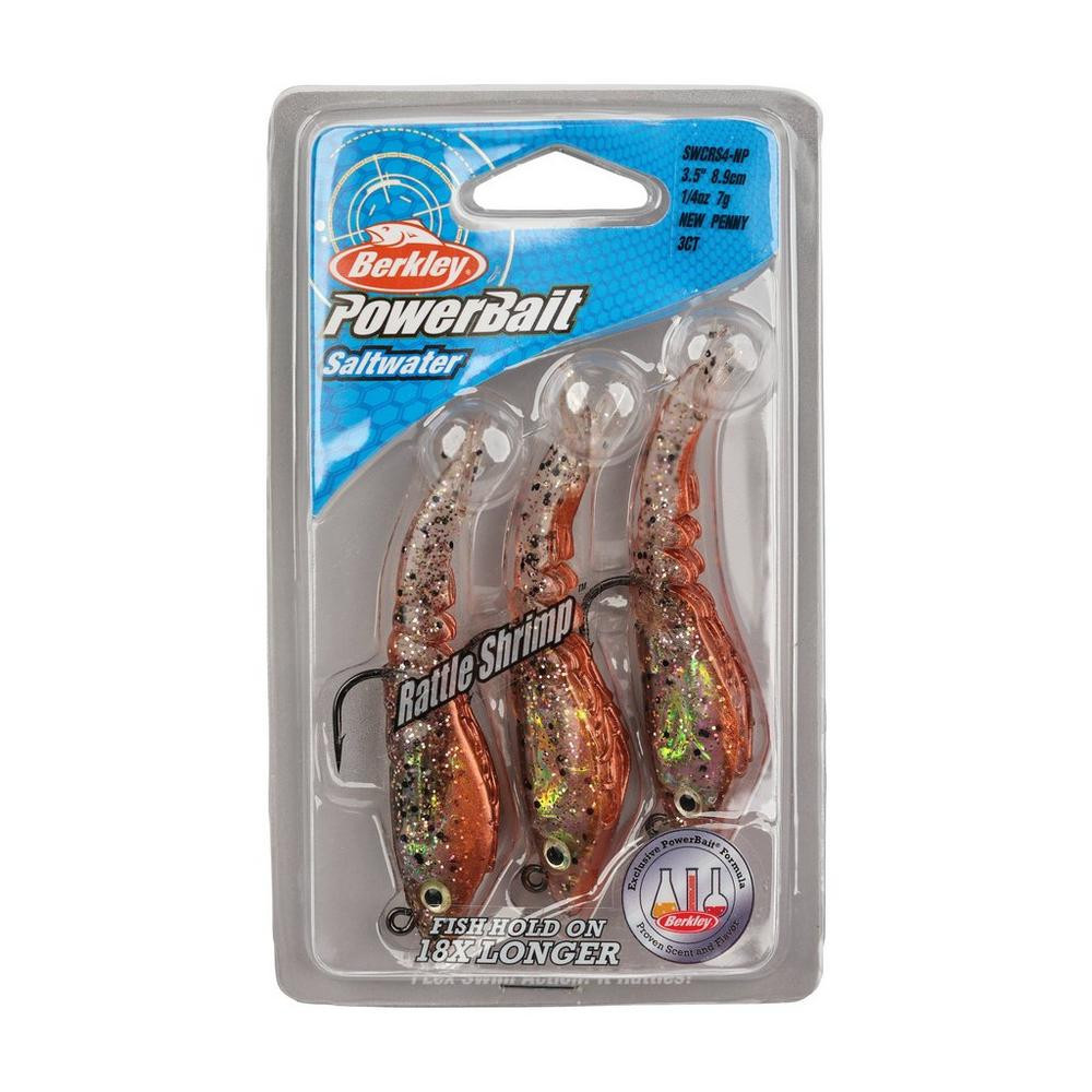 Señuelo Berkley PowerBait Rattle Shrimp - New Penny