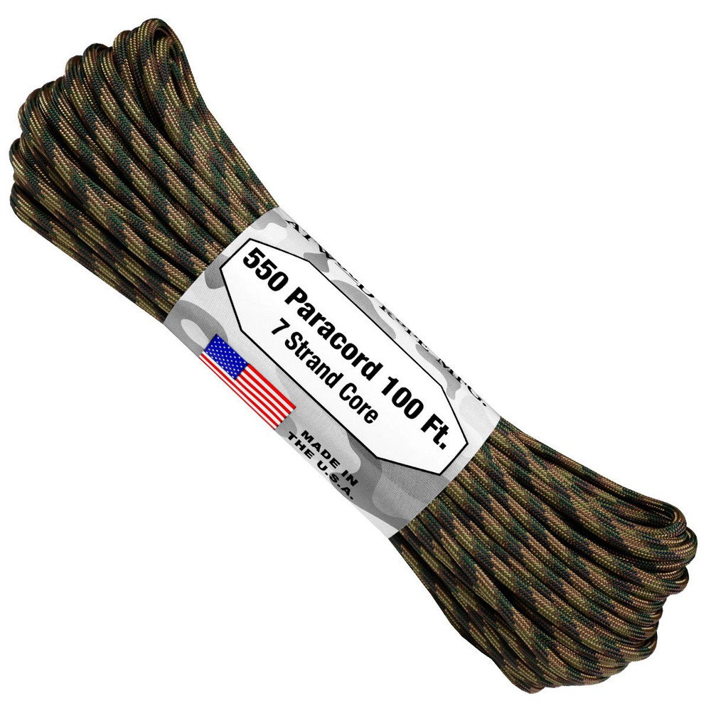Paracord 550 Atwood Ropes - 100 ft (Recon)