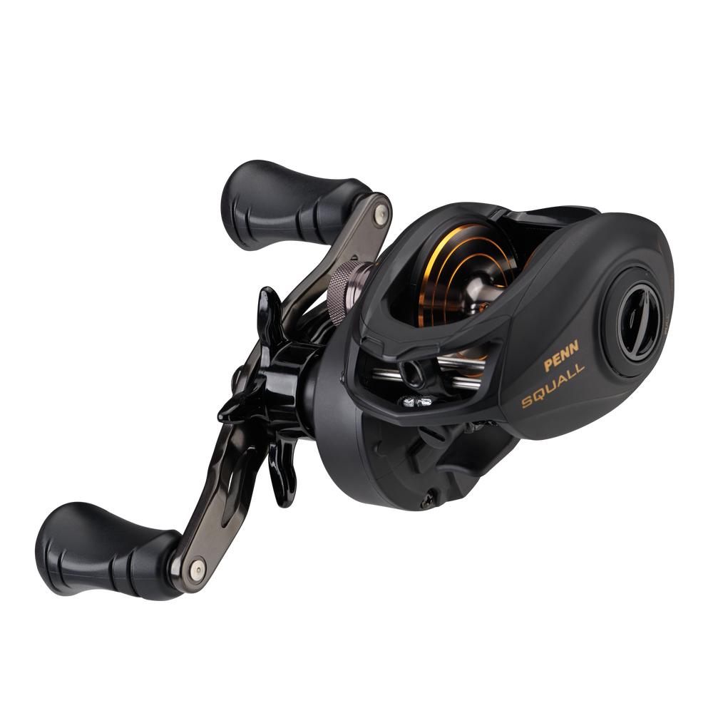 Carrete PENN Squall de perfil bajo de baitcasting