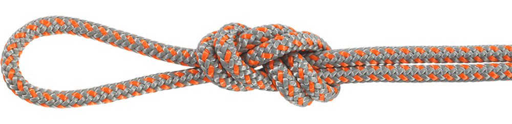 Cordino de accesorio de poliéster Maxim 4mm por metro (Gray/Orange)