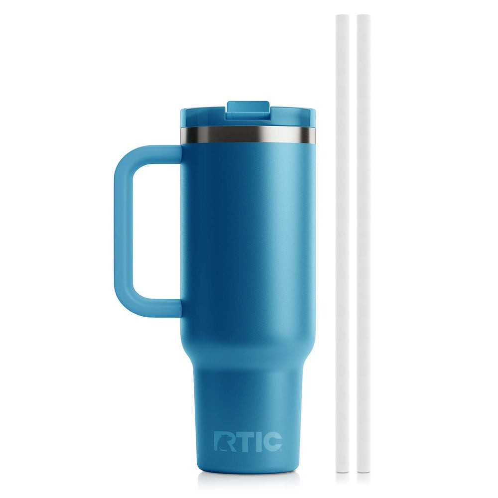 Vaso Rtic Road Trip Tumbler - Storm (incluye dos pajillas)