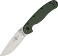 Cuchilla plegable Ontario RAT I - OD Green Satin