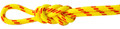 Cordino de accesorio de poliéster Maxim 8mm por metro - Yellow/Red