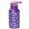 Botella térmica para niños Rtic Cub 12 oz - Purple Orcas