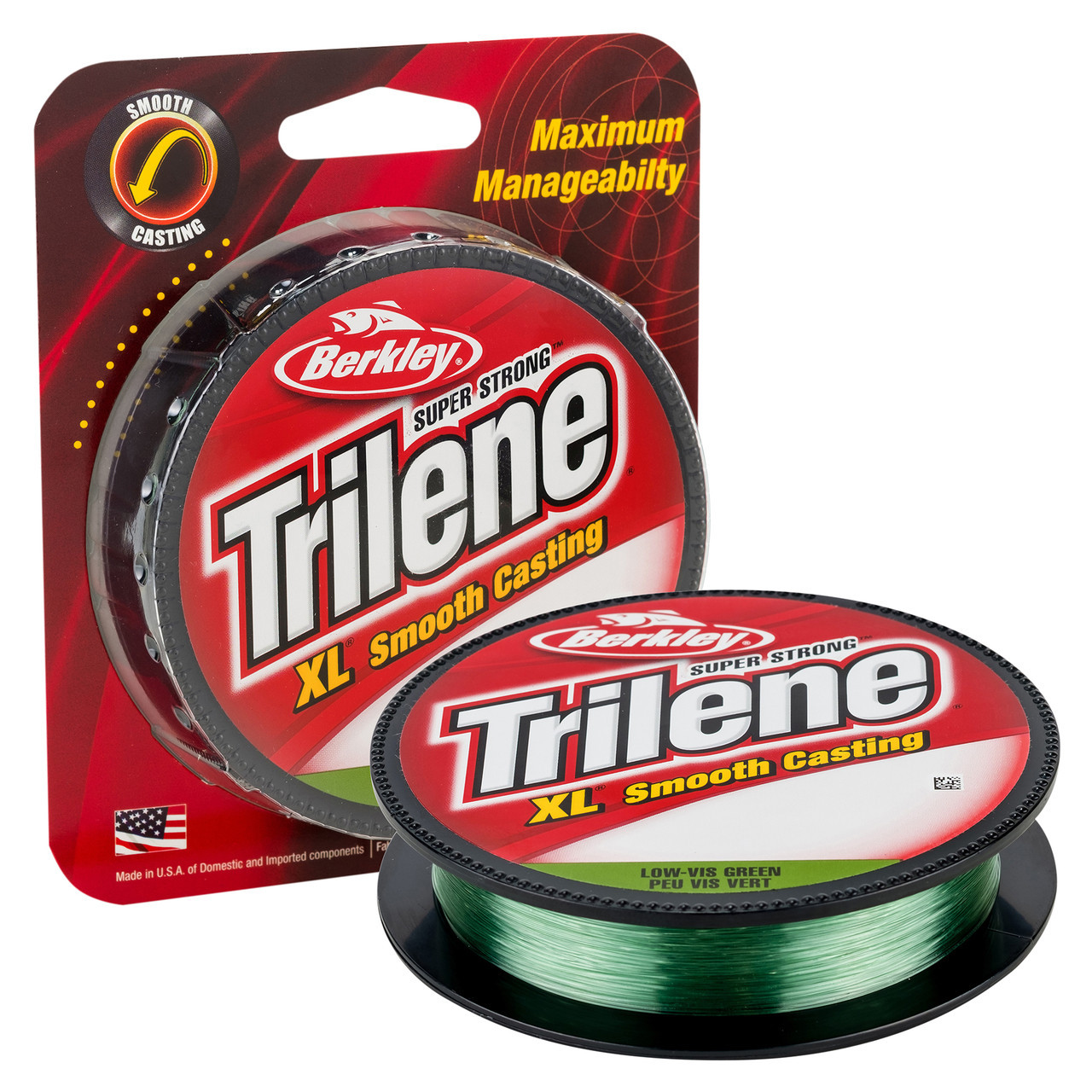 リール Stream Line SL4 MADE IN USA Línea de Pesca Monofilamento Berkley Trilene XL - Stone Mountain