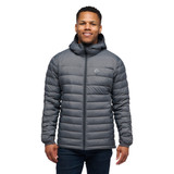 Jacket de plumas Black Diamond Access Down 2.0 Hoody - Hombres (Color: Carbon)