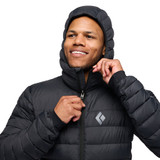 Jacket de plumas Black Diamond Access Down 2.0 Hoody - Hombres (Color: Black)