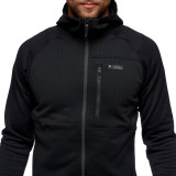 Sweater con gorro Black Diamond Factor Hoody - Hombres (Black)
