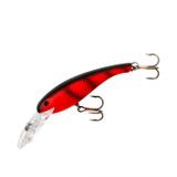 Señuelo Cotton Cordell Wally Diver - Fluorescent Red Black