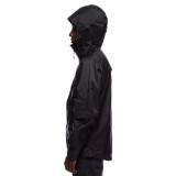 Jacket de lluvia Black Diamond Treeline Rain Shell - Black
