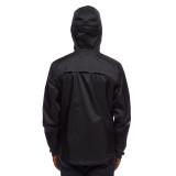 Jacket de lluvia Black Diamond Treeline Rain Shell - Black