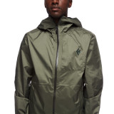Jacket de lluvia Black Diamond Treeline Rain Shell - Tundra