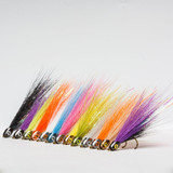 Faux Bucktail Fish-Skull para mosca