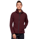 Sweater con gorro Black Diamond Element Hoody para Mujeres - Bordeaux