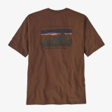 Camiseta Patagonia Men's '73 Skyline Organic T-Shirt - Molasses Brown