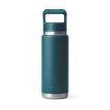 Botella térmica Yeti Rambler 26 oz con tapa de pajilla - Agave Teal