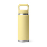 Botella térmica Yeti Rambler 26 oz con tapa de pajilla - Daybreak Yellow