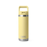 Botella térmica Yeti Rambler 18 oz con tapa de pajilla - Daybreak Yellow