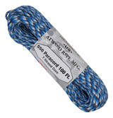 Paracord 550 Atwood Ropes - 100 ft (Blue Snake)