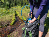 Filtro para Agua MSR Thru-link en uso