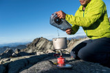 Bolsa de agua MSR DromLite en uso