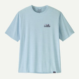 Camiseta Patagonia Men's Capilene Cool Daily Graphic Shirt - Color: '73 Skyline: Fleck Blue Camiseta Patagonia Men's Capilene Cool Daily Graphic Shirt - Color: '73 Skyline: Fleck Blue