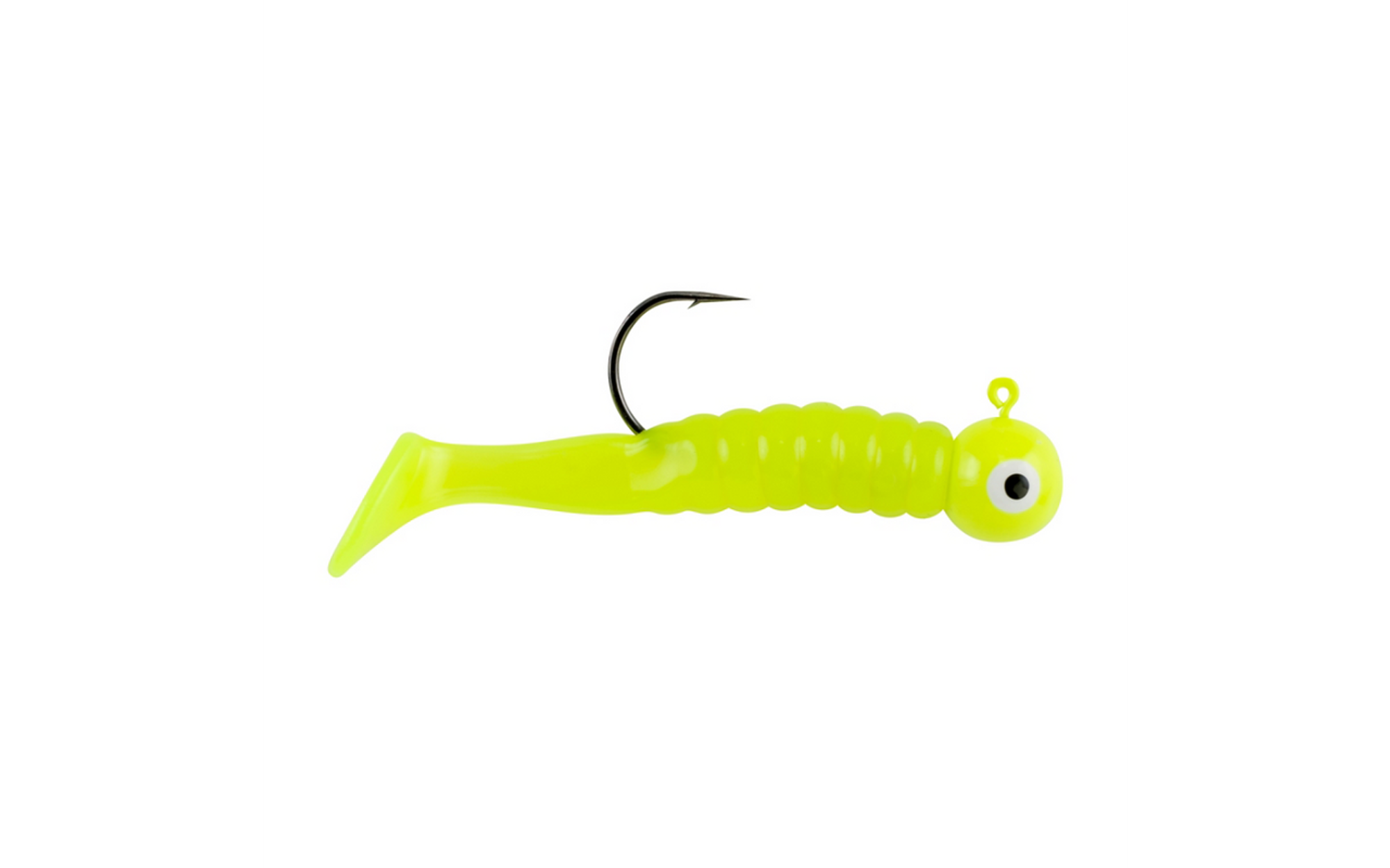 Johnson Swimming Grubs Chartreuse 1/4 oz