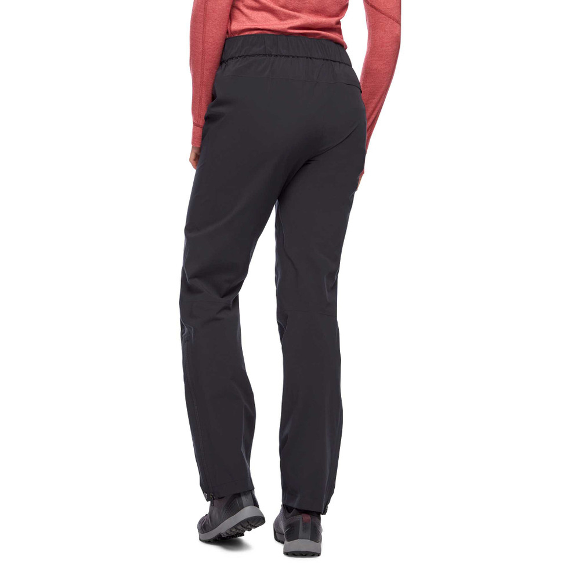 Pantalones impermeables elásticos Stormline para mujer Black Diamond