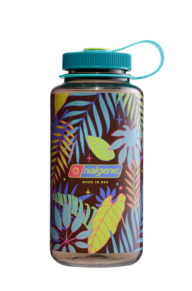 Botella Nalgene Sustain 32 oz Boca Ancha Special Print - Botanical Fern