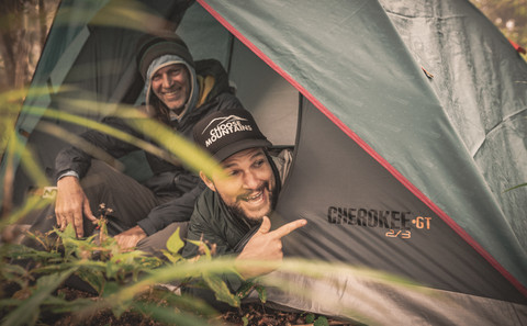 Escogiendo el área ideal de campamento