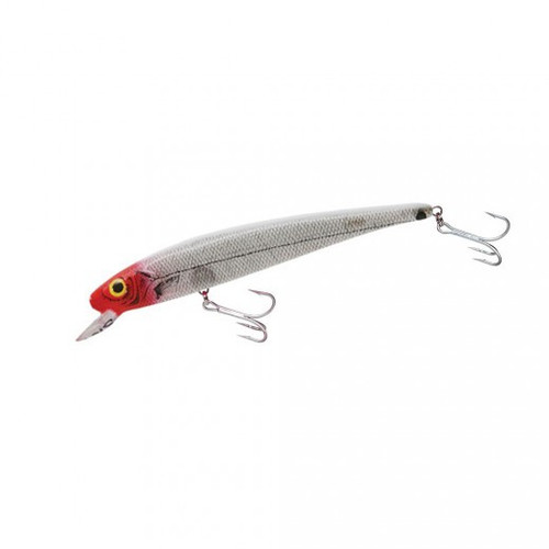 Señuelo Bomber A-Salt  -  Silver Flash / Redhead