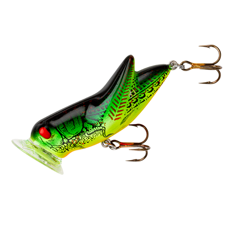 Señuelo Rebel Crickhopper Popper - Color: Fire Tiger