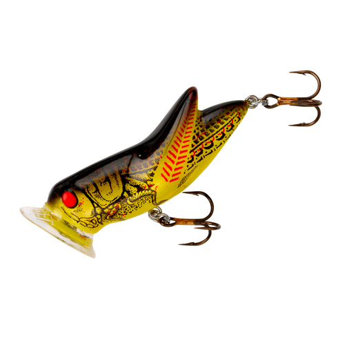 Señuelo Rebel Crickhopper Popper - Yellow/Black back
