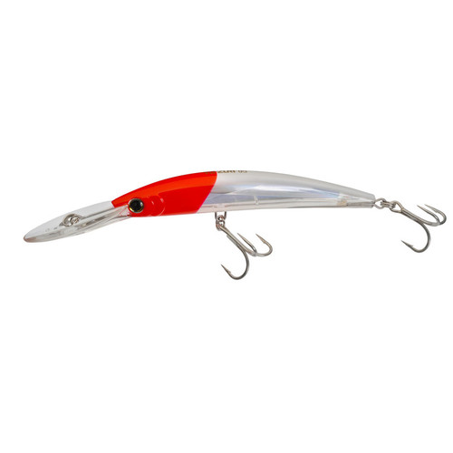 Señuelo Yo-Zuri Crystal 3D Minnow Deep Diver - Red Head (C5)