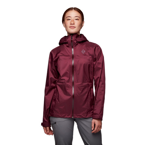 Jacket de lluvia Black Diamond Treeline Rain Shell - Blackberry