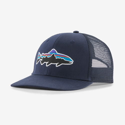 Patagonia Fitz Roy Trout Trucker Hat - Color: New Navy