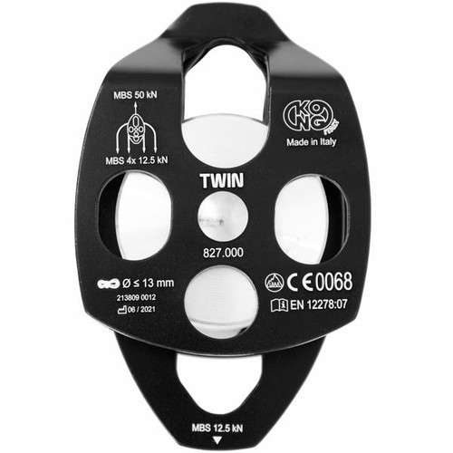 Polea doble KONG Twin - Color: Black