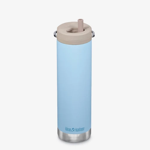 Botella Klean Kanteen TKWide 20 oz con Twist Cap - Color: Clear Sky