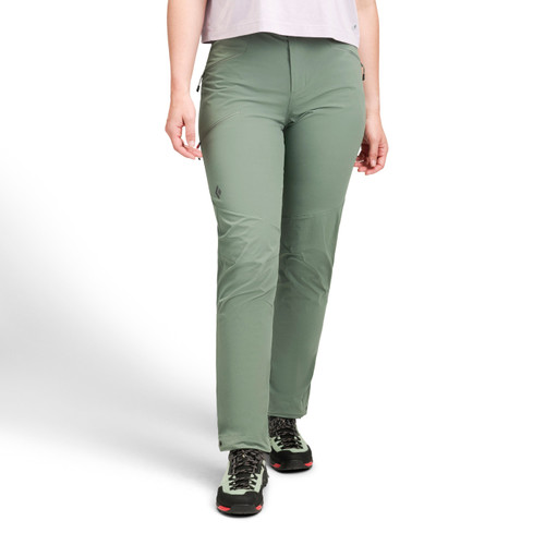 Pantalones Black Diamond Alpine Light Pants - para mujer (2026) - Color: Laurel Green