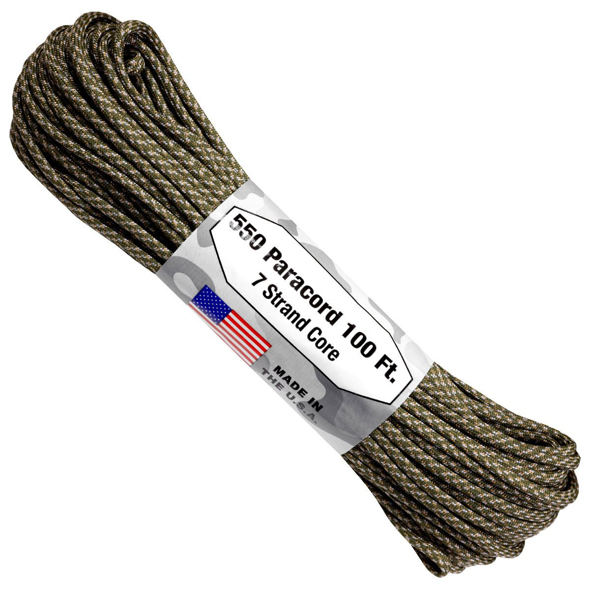 Paracord 550 Atwood Ropes - 100 pies (Camuflados) - Stone Mountain Outdoors