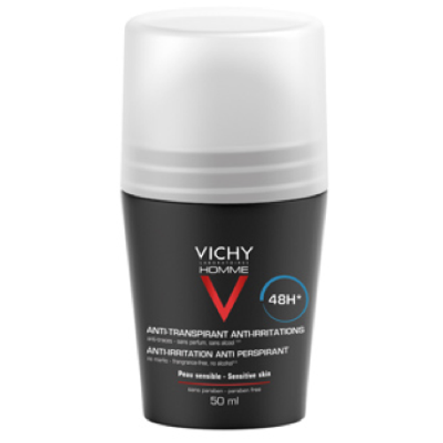 Vichy homme desodorante pieles sensibles. roll-on 50 mL